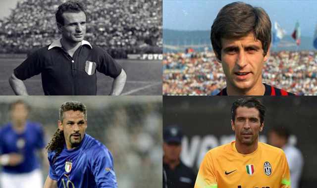 1889-1989: ecco i migliori calciatori italiani di ogni epoca per anno di nascita